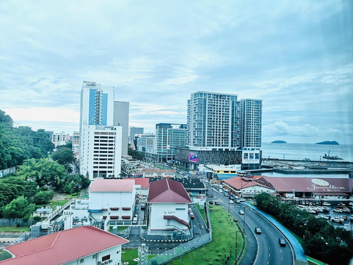 Jesselton Quay With City View Near Suria Sabah Mall & Jesselton Point Kota Kinabalu Kültér fotó