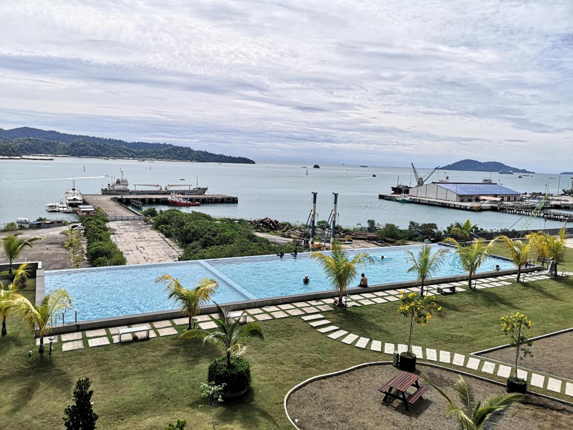 Jesselton Quay With City View Near Suria Sabah Mall & Jesselton Point Kota Kinabalu Kültér fotó